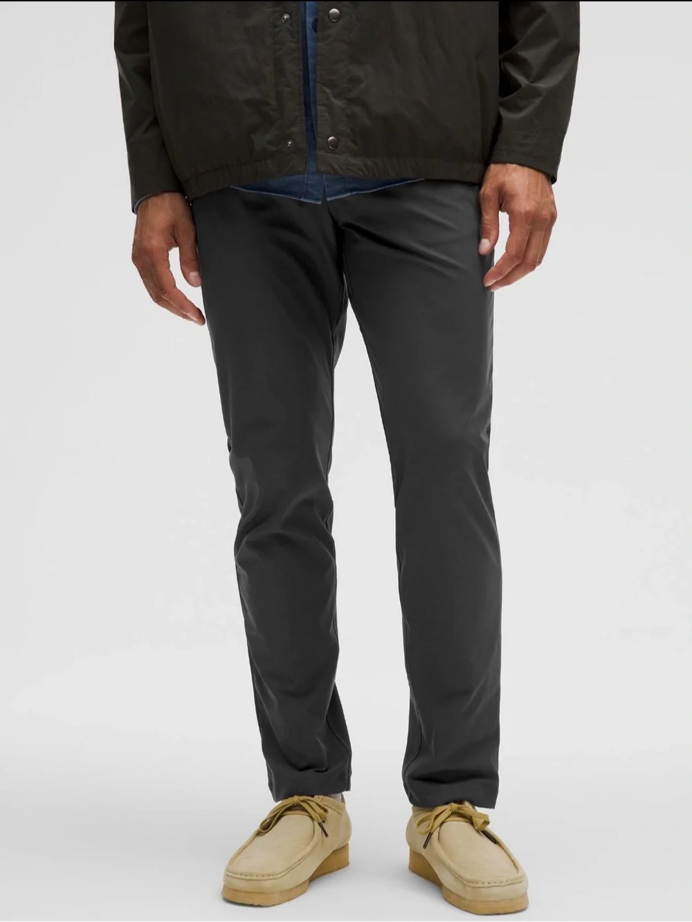 Lululemon ABC Classic Fit 5 Pocket Warpstreme Pants Obsidian Size 32